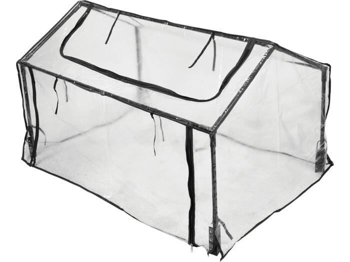 Flo GARDEN GREENHOUSE 90003, 60x80x120см, ПВХ, стальной каркас 12мм, мини-теплица (90003)