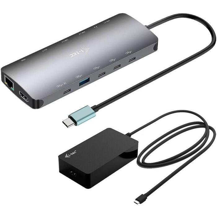 I-tec USB-C dokstacija C31NANOTRIPLED140, 140W, 2x