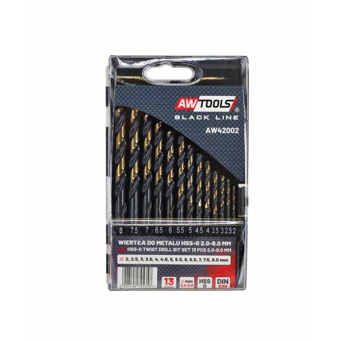 AWTOOLS HSS M2 PREMIUM METĀLA VĒJAS