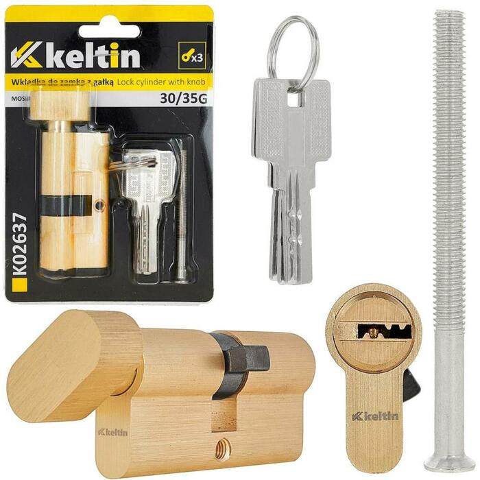 Keltin Slēdzenes cilindrs ar slēdzi K02637