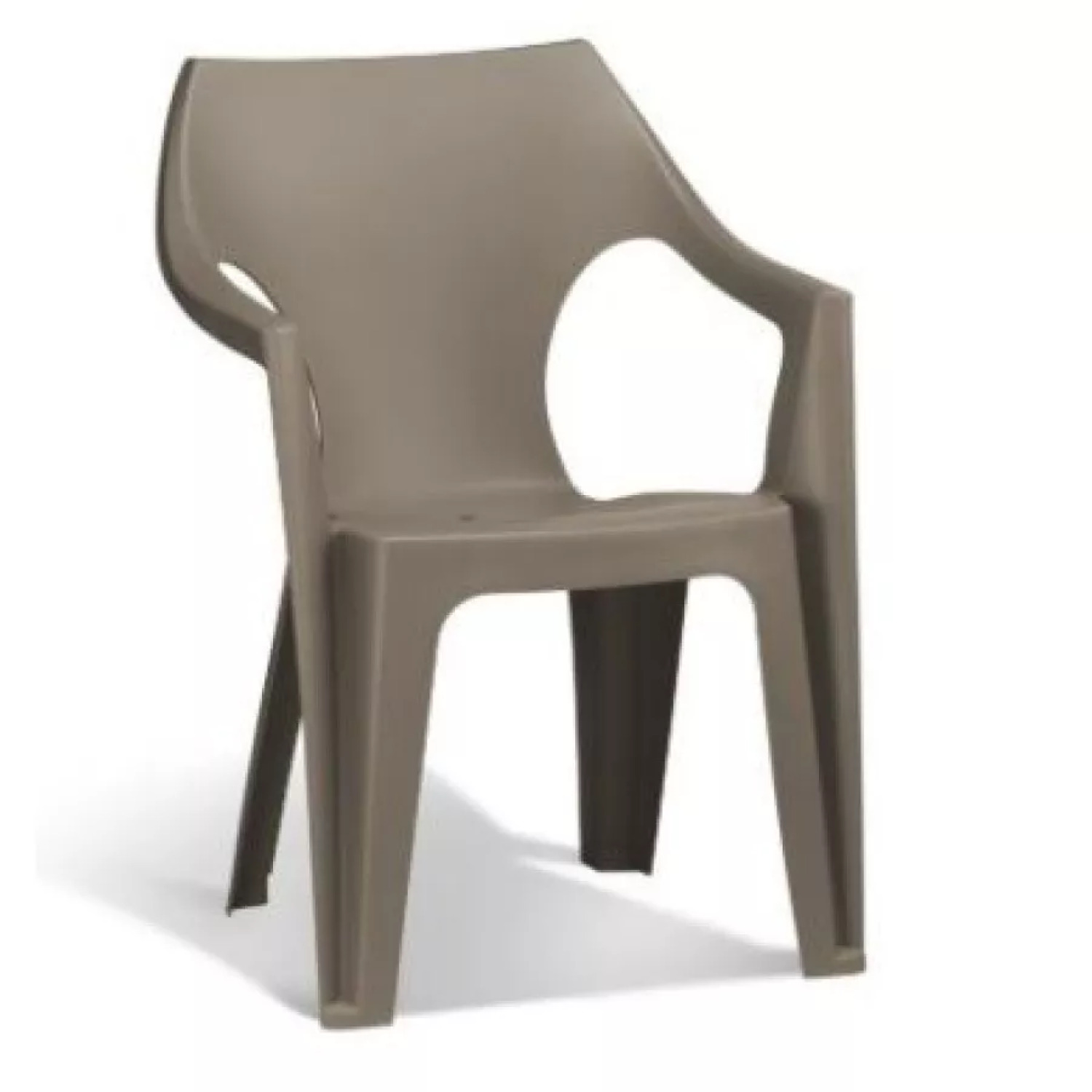 Keter Садовый стул Dante Low Back 29187058599, 57x57x79см, 2.21кг, штабелируемый, устойчив к УФ (29187058599)
