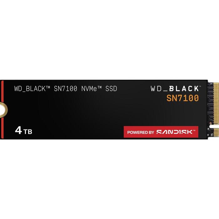 WD WD_BLACK SN7100 SSD, WDS400T4X0E-00CJA0, 4TB