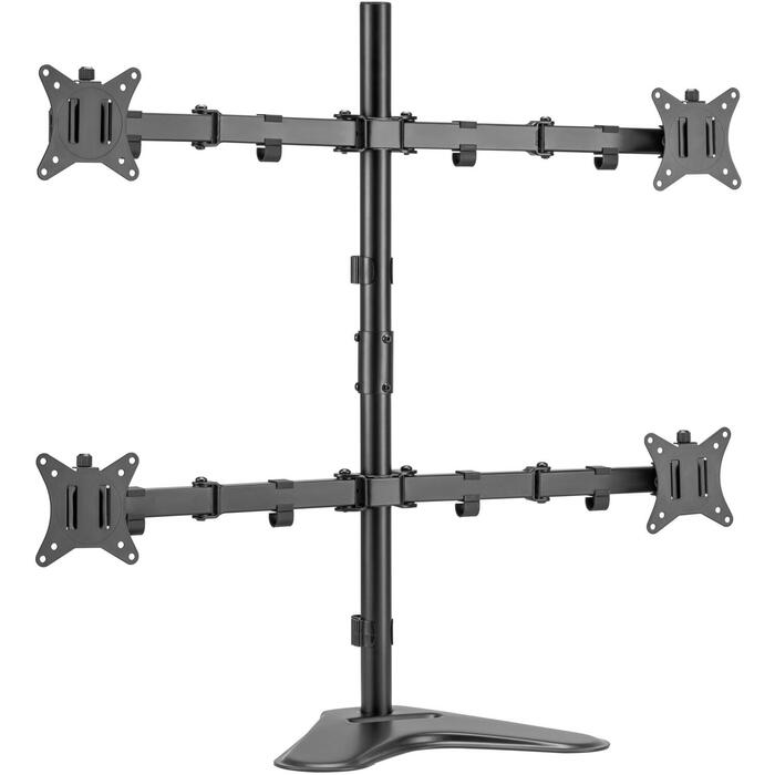 Sbox LCD-F048-2 monitora stiprinājums, 4x9kg, VESA
