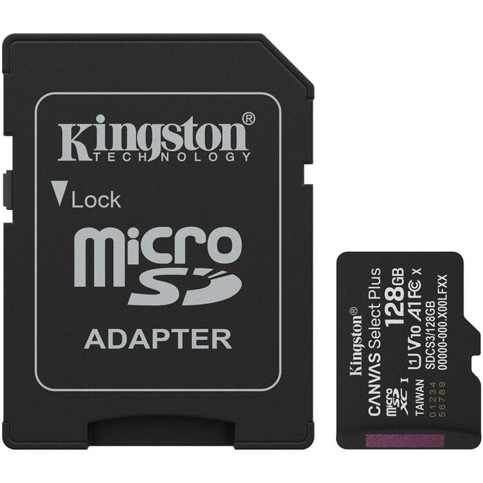 Kingston microSD atmiņas karte SDCS3/128GB, 128