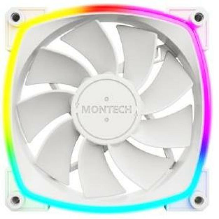 Montech Datora ventilators RX120PWMWHITE, 120mm, 4-pin