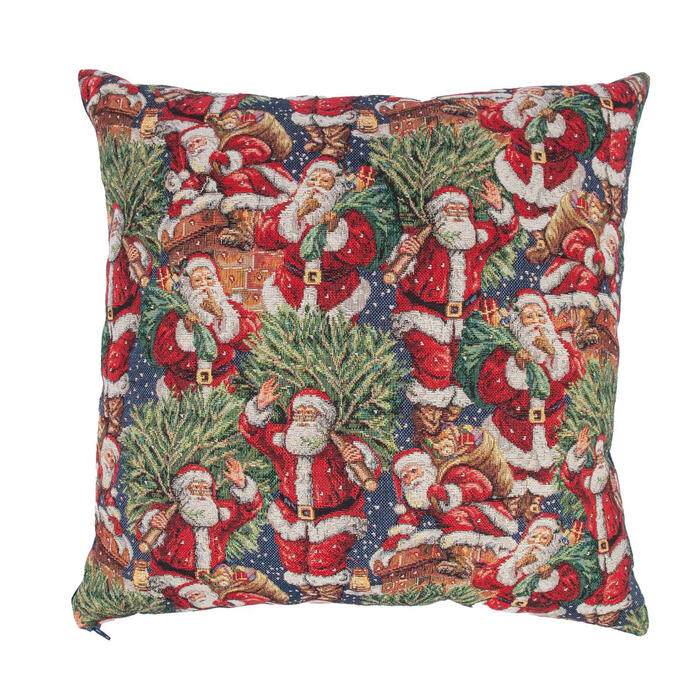 HOME4YOU Spilvens HOLLY 45x45cm, Santas P0069398