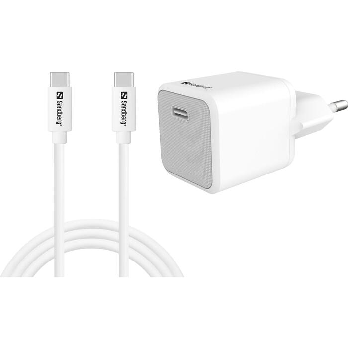 Sandberg USB-C lādētājs 441-58, 230V, 5V/3A