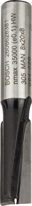 Pirkstfrēze frēze HM B=8 mm, l=20