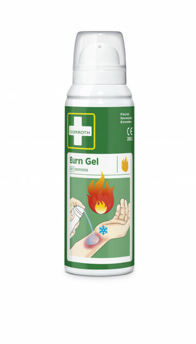 Cederroth Izsmidzināms gels apdegumiem 51011005, 100 ml, nelieliem apdegumiem, atvēsina un nomierina ādu (51011005)