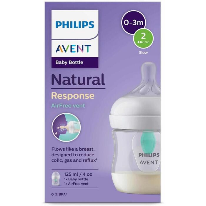 Philips Avent Natural Response pretkoliku pudelīte
