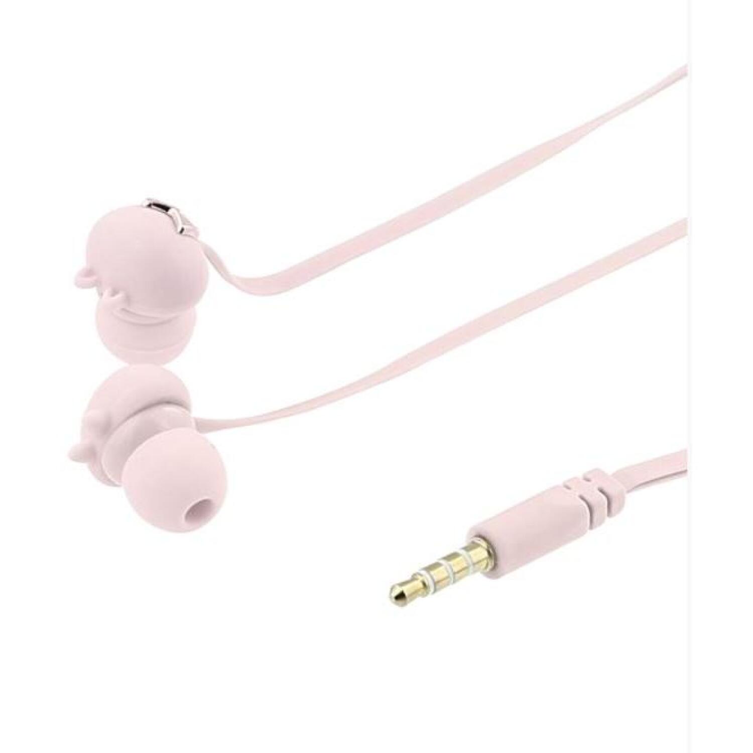 Tellur Наушники TLL162242, 20г, розовый, 105dB+/-5dB, 16Ω, 20Hz-20KHz, 1,2м, проводные, внутриканальные (TLL162242)