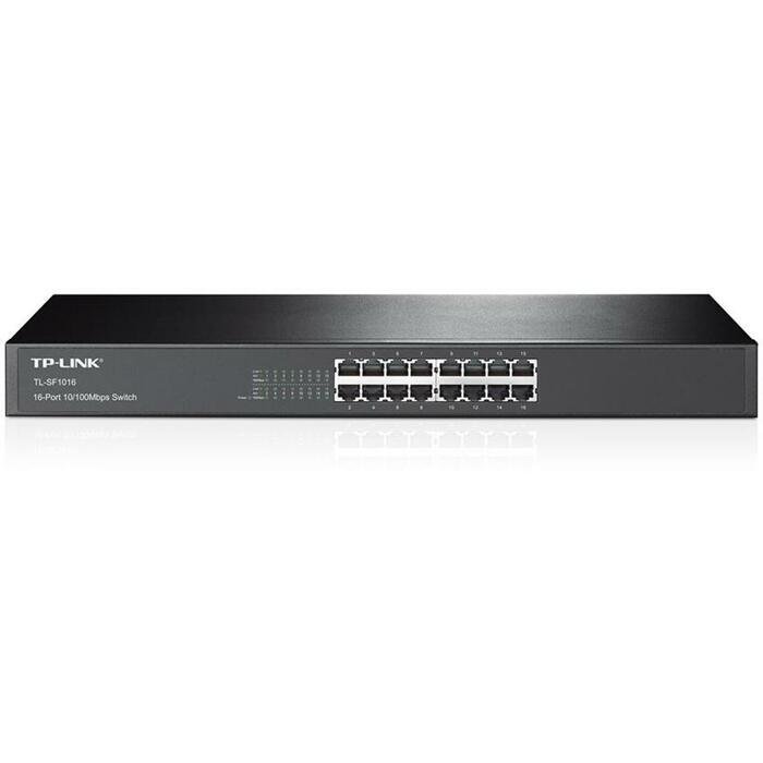 Tp-Link TL-SF1016 rackmount komutators, 16x10/100Mbps RJ45