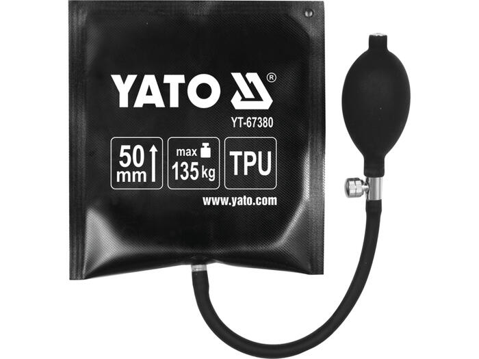 Yato YT-67380 pneimatiskais ķīlis, 150x160mm, 135kg