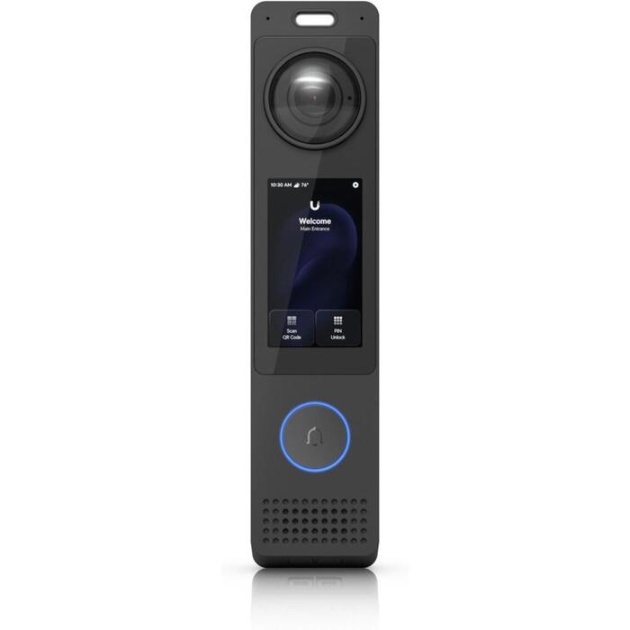 Ubiquiti G6 Pro Entry viedais piekļuves kontroles karšu lasītājs UVC-G6-Pro-Entry, melns, 12 MP, 7,62 cm (3") displejs, CMOS, NFC (UVC-G6-Pro-Entry)
