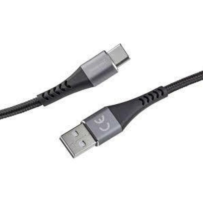 Intenso USB-кабель 7901100, 1.5м, USB-A к USB-C, 480 Мбит/с, черный (7901100)