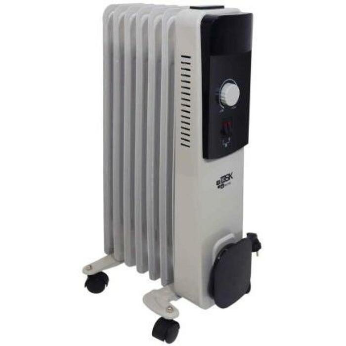 Besk Sildītājs 9131541, 1500W, 7 sekcijas, 3 ātrumi, 220-240V, 1.4m strāvas vads, automātiska termostata kontrole (9131541)