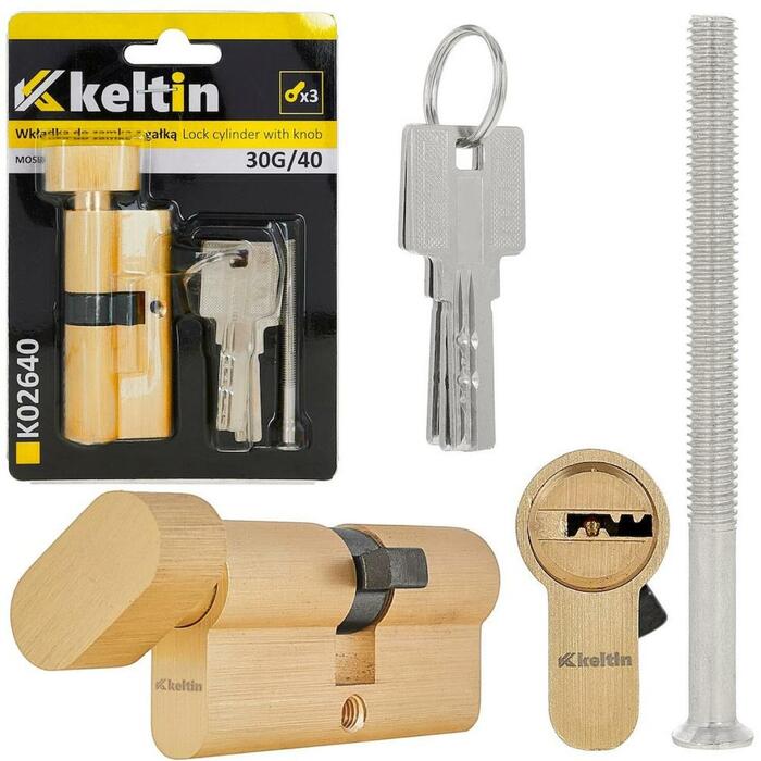 Keltin Slēdzenes cilindrs ar slēdzi K02640