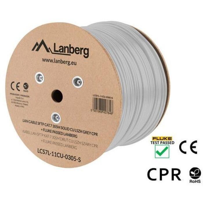 Lanberg kabelis S/FTP CAT 7 LCS7L-11CU-0305-S
