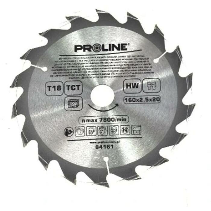 Proline Zāģa asmens 5841612, 160mm, 20mm