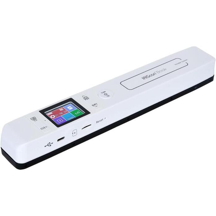 Iris rokas skeneris IRIScan Book 7 Dyslexic 464678, USB-C, 600 dpi, A4, akumulators (464678)