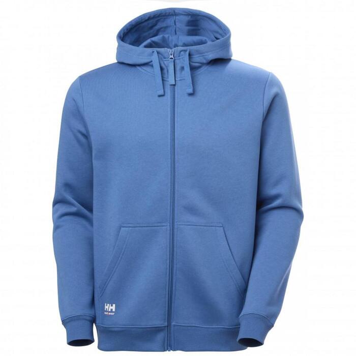Helly Hansen Худи Classic 2.0 ZIP 79404_558-L&HH, L, stone blue, 280 g/m², молния YKK®, регулируемый капюшон, защита подбородка (79404_558-L&HH)