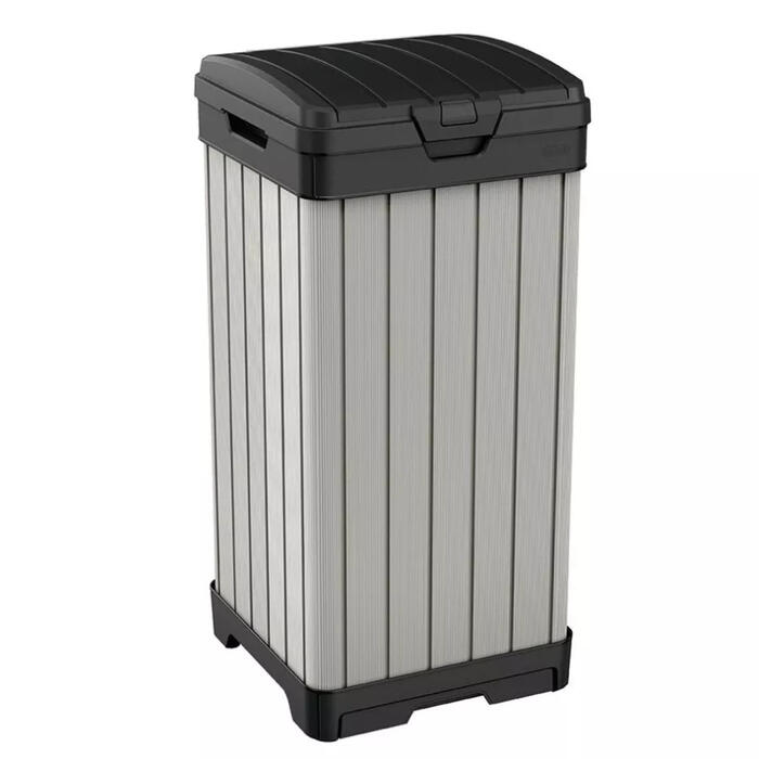 Keter Rockford Refuse Bin 125L pelēka