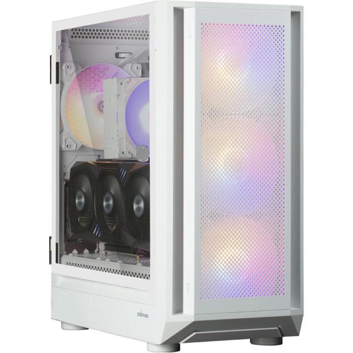Zalman Datoru korpuss i6 White, RGB