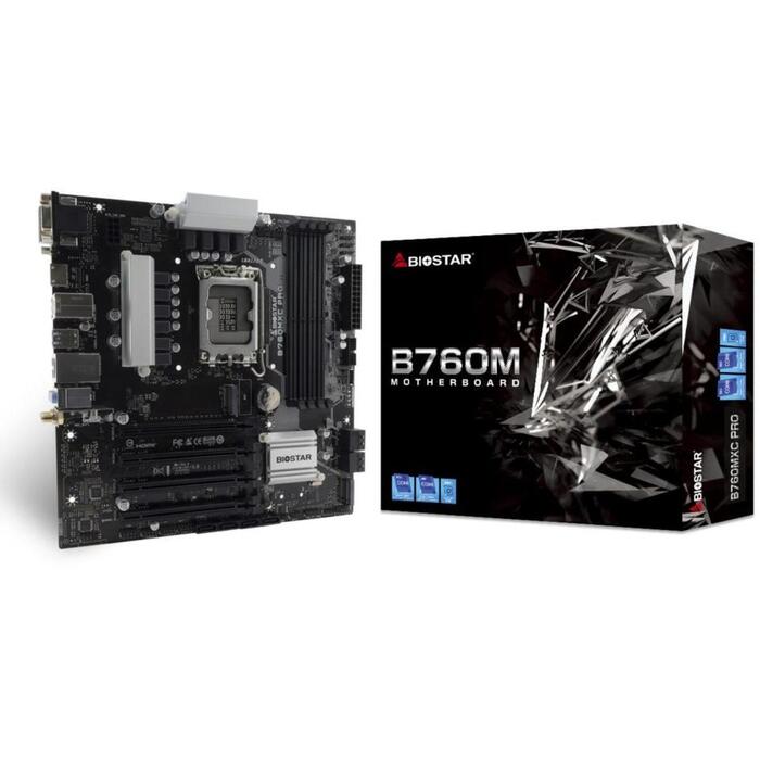 Biostar B760MXC PRO mātesplate, B760MXC PRO