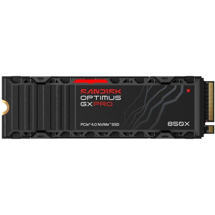 SSD|SANDISK|600xTBW rating|MTBF 1750000 h|Read speed 7300 MB/s|Write speed 6300 MB/s|NVMe Yes|PCI Express 4.0|M.2|1000 GB|SDSP81100TAH-000E0 (SDSP81100TAH-000E0)