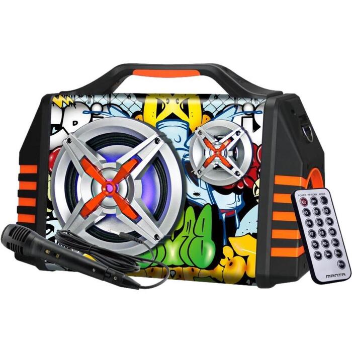 Manta Karaoke skaļrunis SPK1005PRO, 50W, 8h