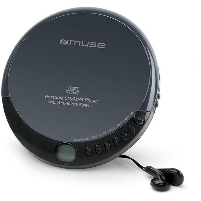 Muse Pārnēsājamais CD/MP3 atskaņotājs M-900DM, LCD