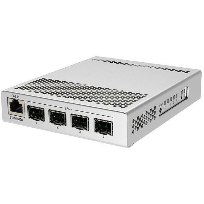 Mikrotik CRS305-1G-4S+IN pārvaldāms komutators, 4 SFP+