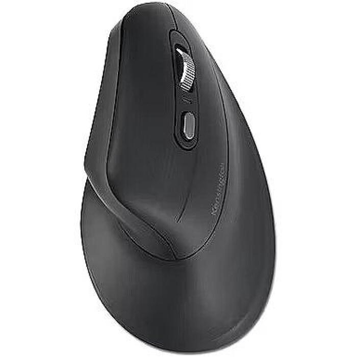 Kensington Pro Fit Ergo MY630 EQ K72482WW, bezvadu datorpele, 2400 dpi, optiskā, vertikāla, Bluetooth, USB, melna (K72482WW)