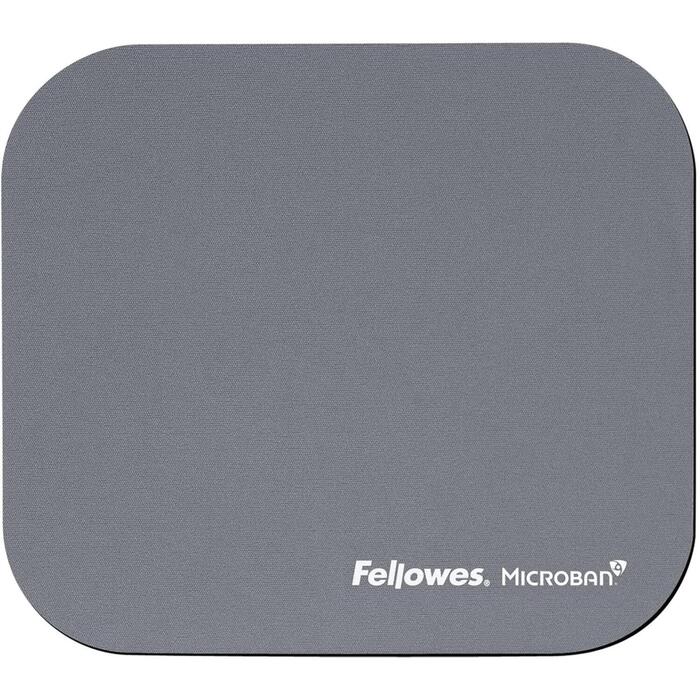 MOUSE PAD MICROBAN/SILVER 5934005 FELLOWES (5934005)