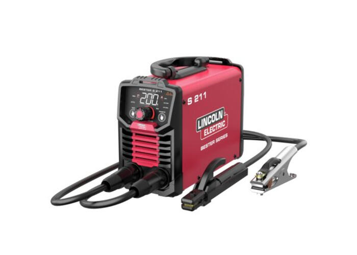 Электродная сварочная машина S 211 + аксессуары, Bester, B18268-1, 230V-1f (+15%; -10%), 15-200A, 200A @10%, 1,6-5,0 мм, 9,7 кВт (B18268-1)