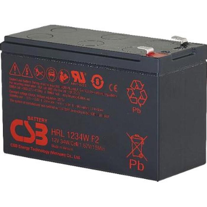 Csb Battery UPS akumulators HRL1234W, 12V