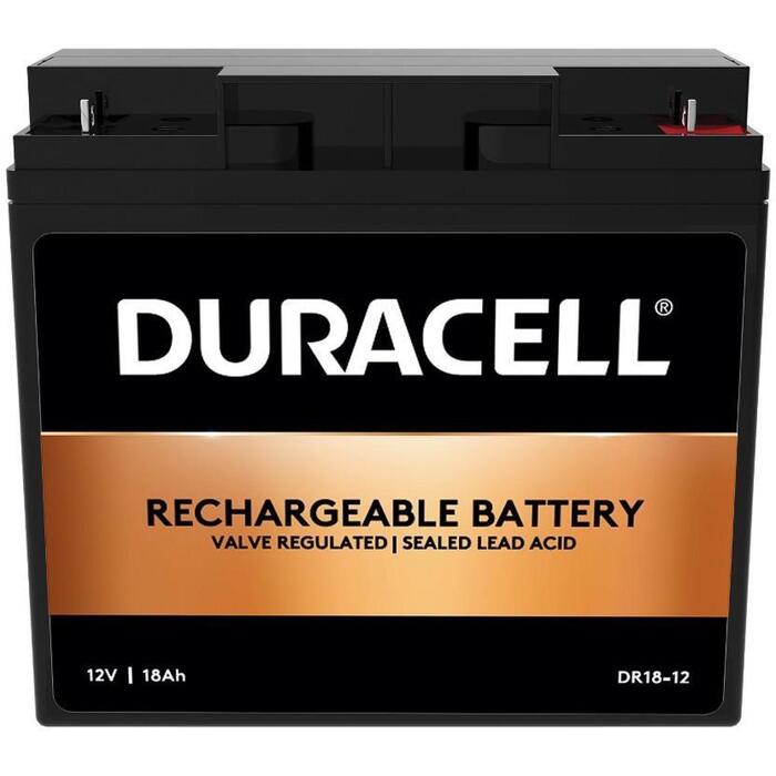 Duracell DR18-12 akumulators, 12V, 18Ah, 216Wh