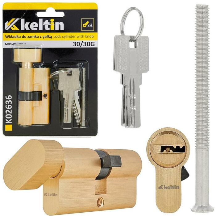 Keltin Slēdzenes cilindrs ar slēdzi K02636