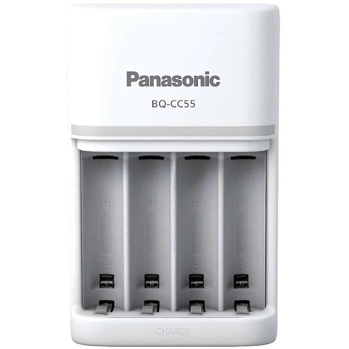Panasonic Lādētājs BQ-CC55E, 1.5h, AA/AAA