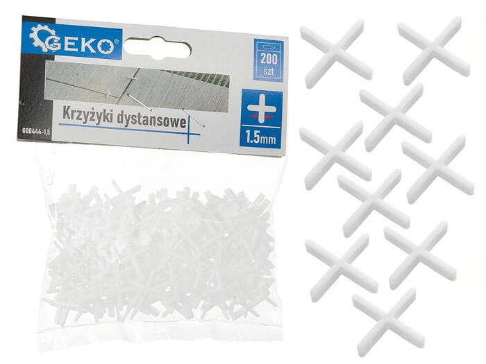 Flīžu distanceri, 1.5mm, 200 gab