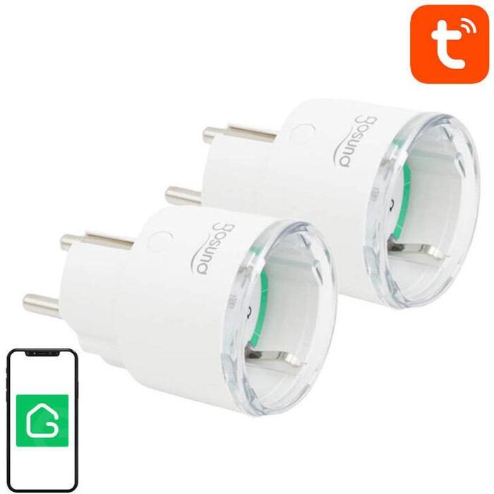 Gosund viedais kontaktdakša SP111-2, 3680W, 16A