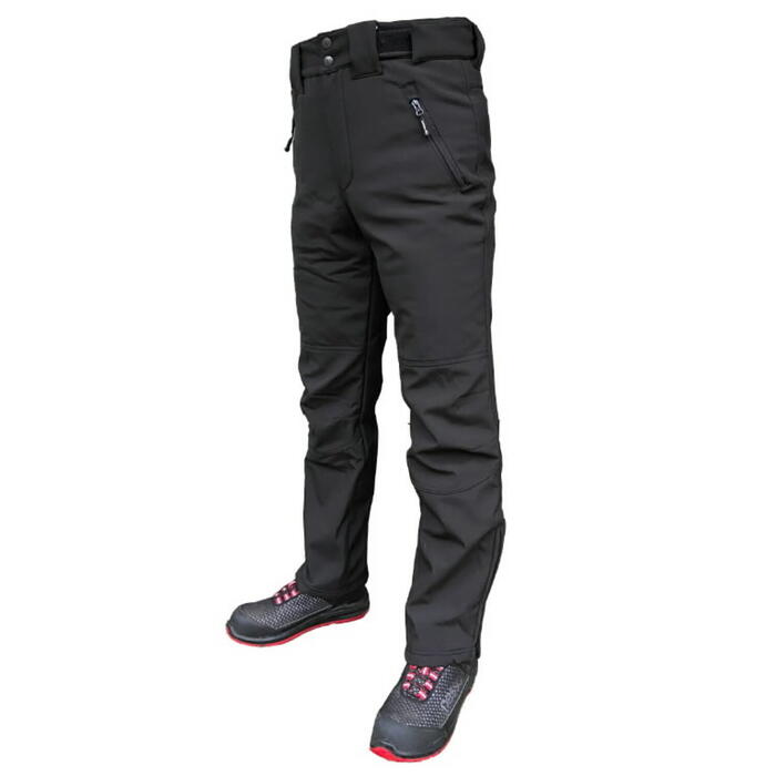 Ziemas bikses, 5XL, Pesso, melnas, ar