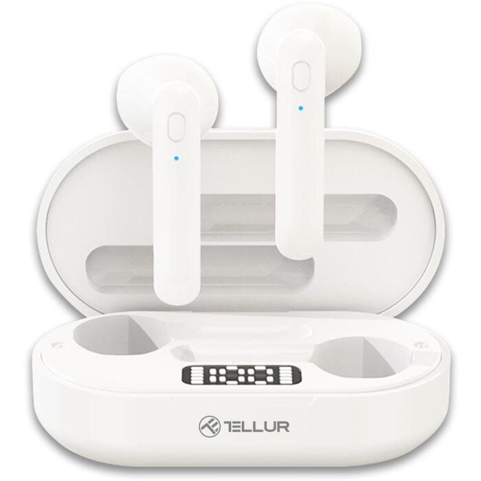 Tellur Bezvadu austiņas TLL511411, 44g, balta