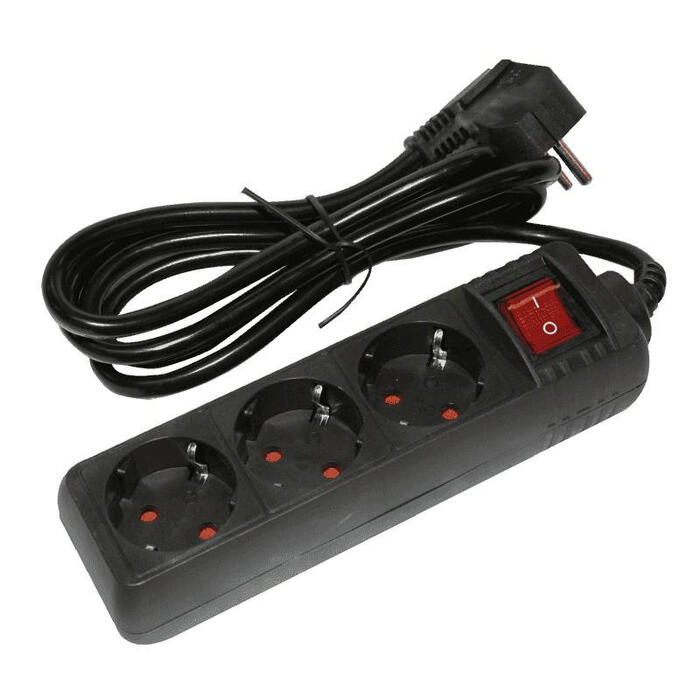 Pagarinātājs ar 3 ligzdām 3 m