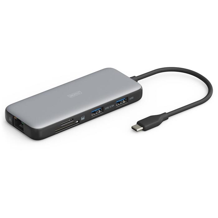 Digitus DA-70915 USB-C dokstacija, 8 porti
