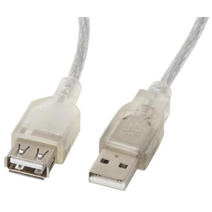 Lanberg CA-USBE-12CC-0018-TR USB kabelis, 1.8m