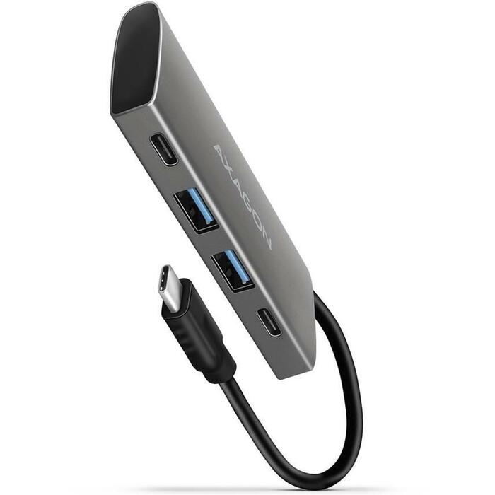 Axagon USB centrmezgls HMC-4G2 4 porti