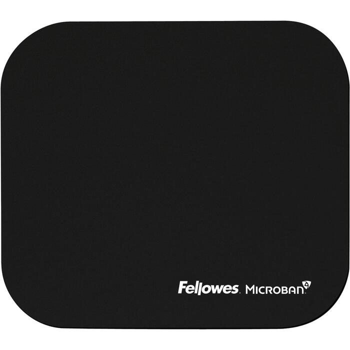 Fellowes peles paliktnis 5933907, 226mm, 192mm, 3mm, gumija, Microban, neslīdoša pamatne, melns (5933907)