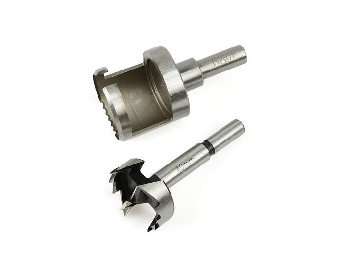 Forstnera un tapu frēžu komplekts, 40mm