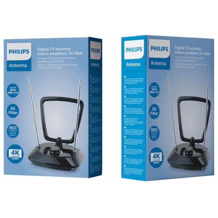 Philips SDV5200/12 televizora antena, 28 dB